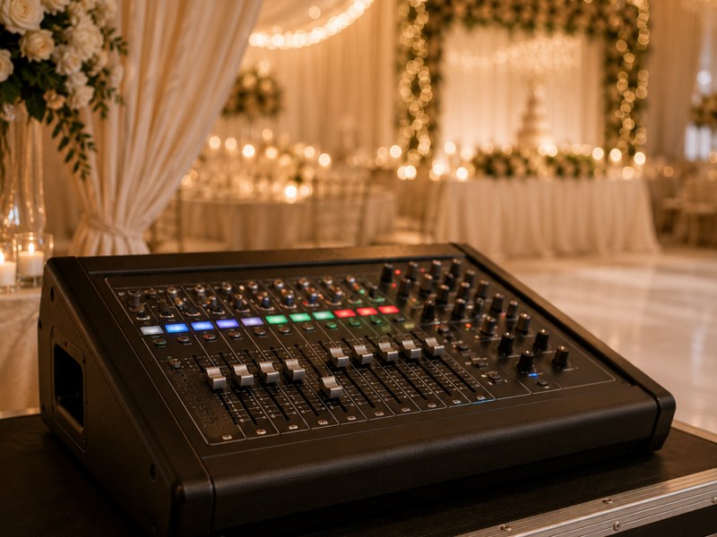 Table de mixage 8 pistes