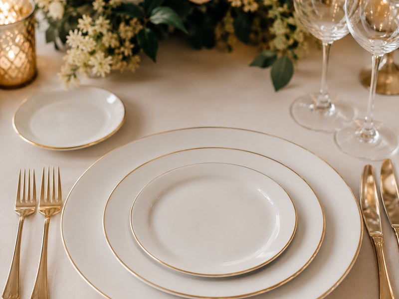 Assiette porcelaine